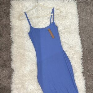 Skims Soft Lounge Maxi Dress Cielo